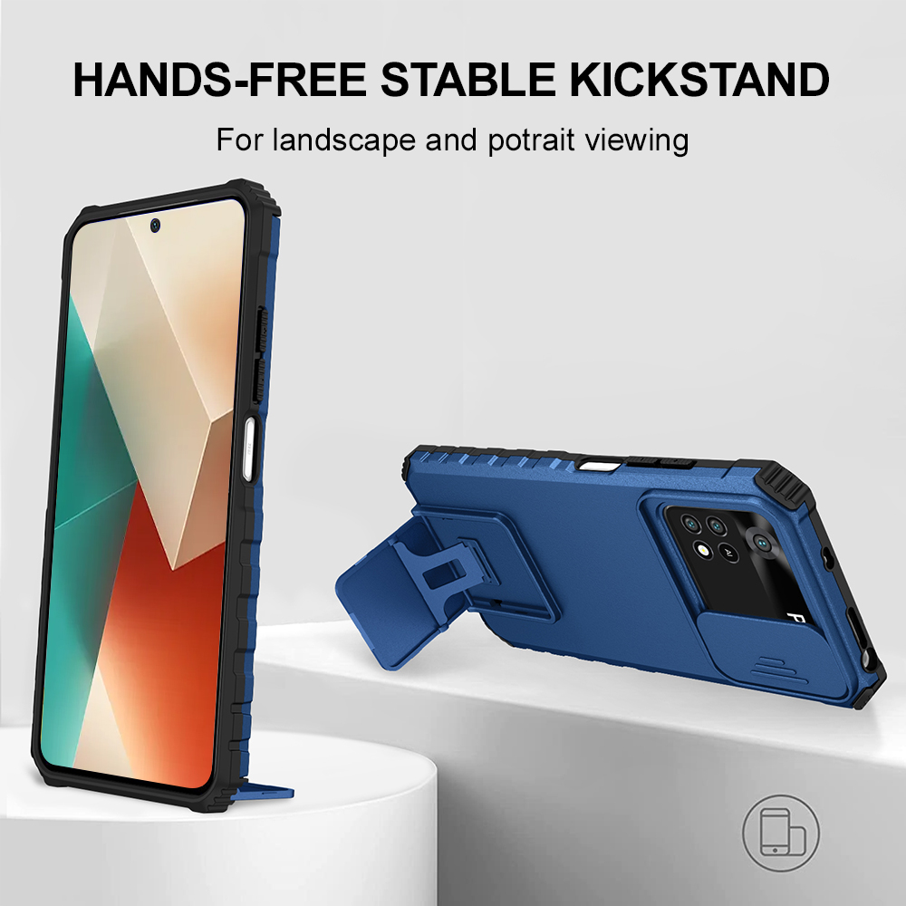 Camera Leather Case - Schokbestendig telefoonhoesje voor Xiaomi 11T Pro