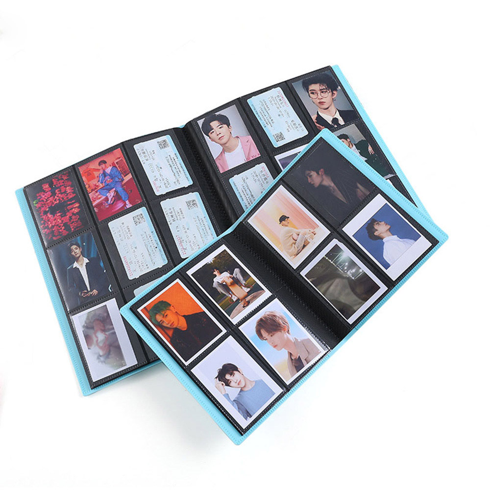 Polaroid Photo Album - 3 inch fotopapier paars/roze 432 vakjes