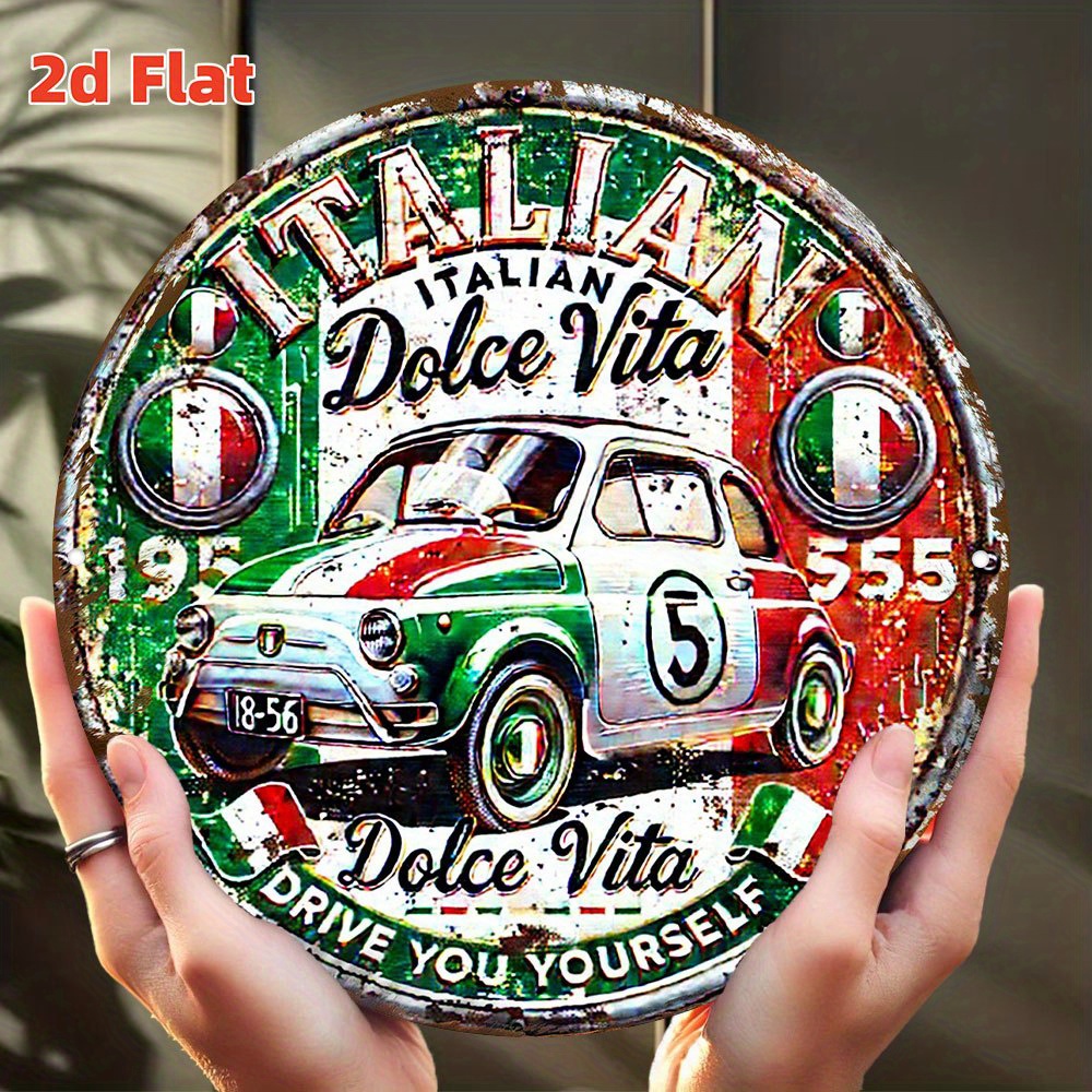 Vintage Collectibles & More Llc Photos - 2D platte, Italiaanse vintage voor geïnspireerd