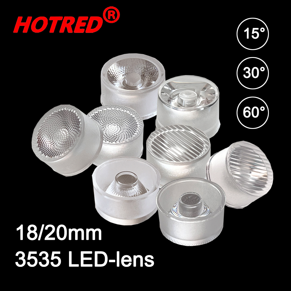Darkroom Enlarger Lens - 10-100 stuks LED-lens 3535 1W 3W