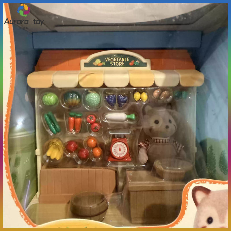 Vintage Collectible Market - Sylvanian Families Uitverkocht Shop Series Raccoon