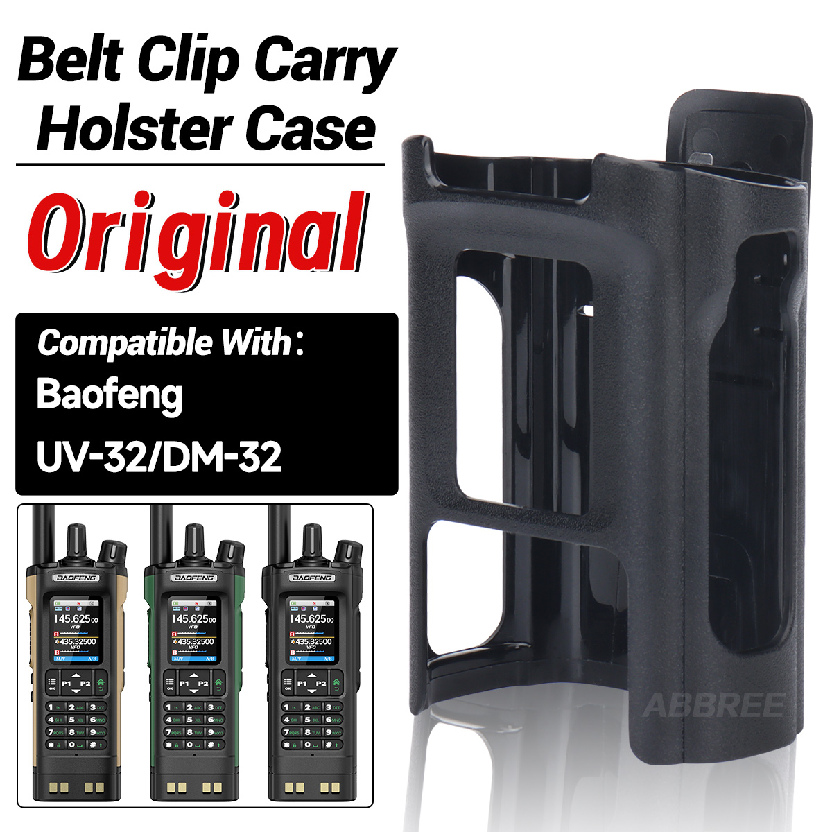 Cassette Walkman Belt - Baofeng Originele UV-32 DM-32 Walkie Talkie