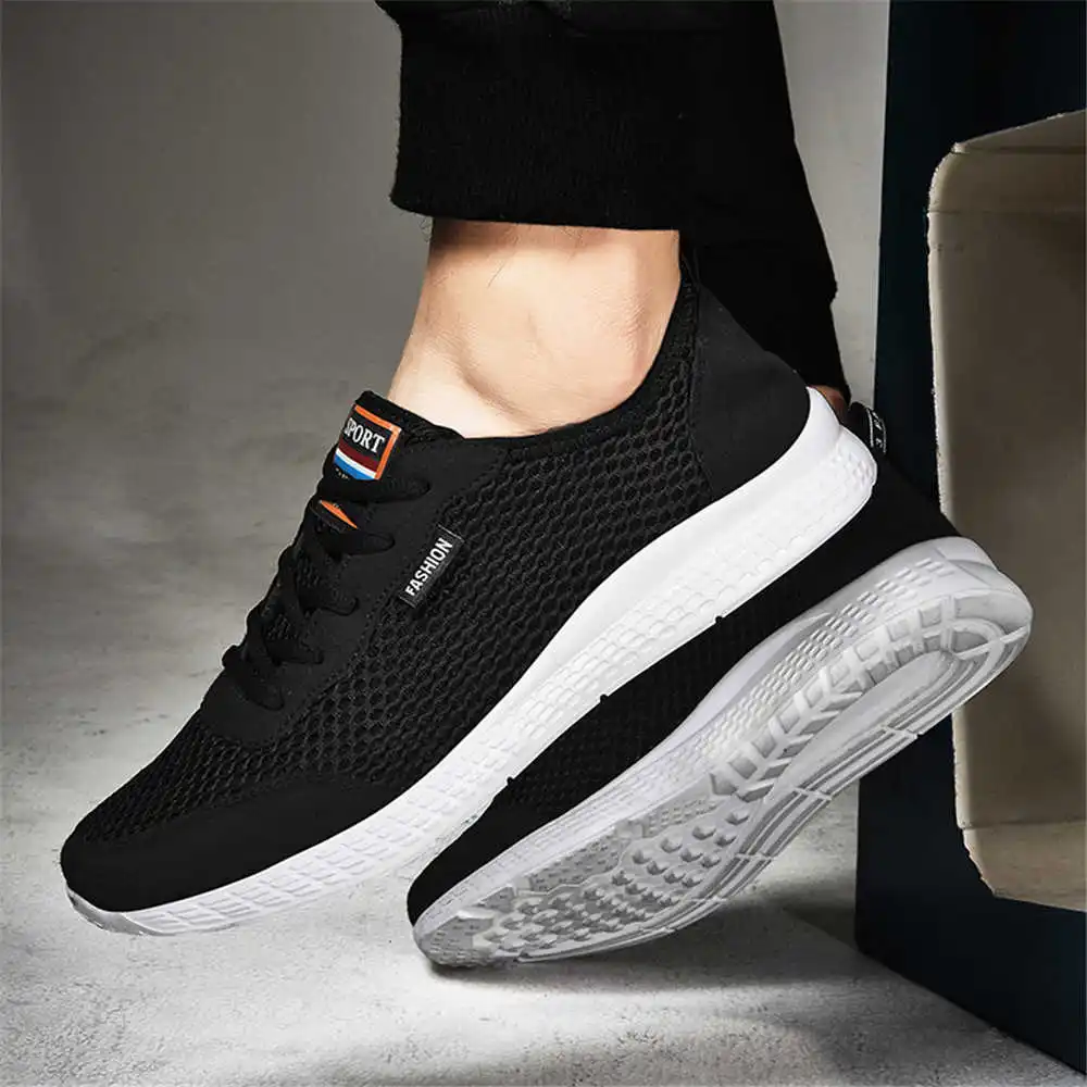 Vintage Collectible Stores - 35-46 Ademende Lichtblauwe Sneakers Heren Skateboarden