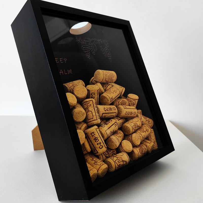 Rode wijn kurk display frame h - Collectible Vintage Wine recensie en prijs