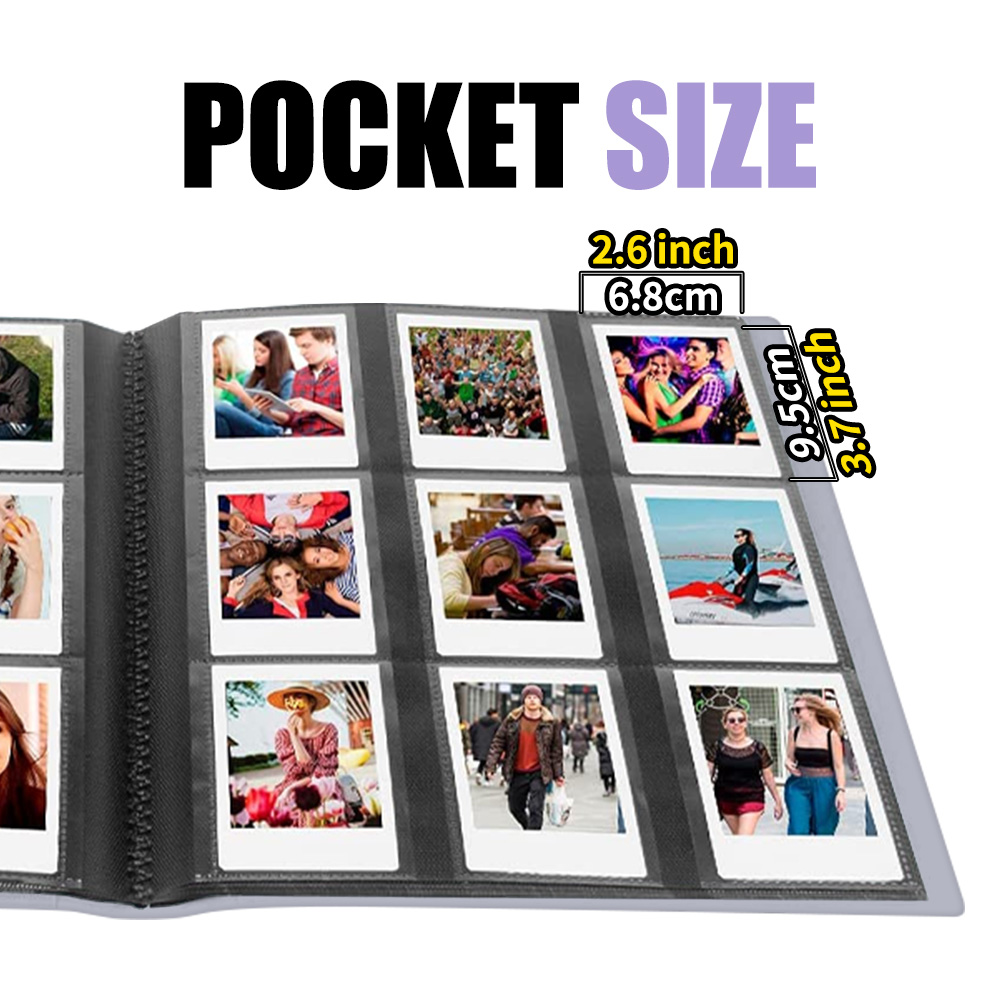 3 inch fotopapier paars/roze 4 - Polaroid Photo Album recensie en prijs