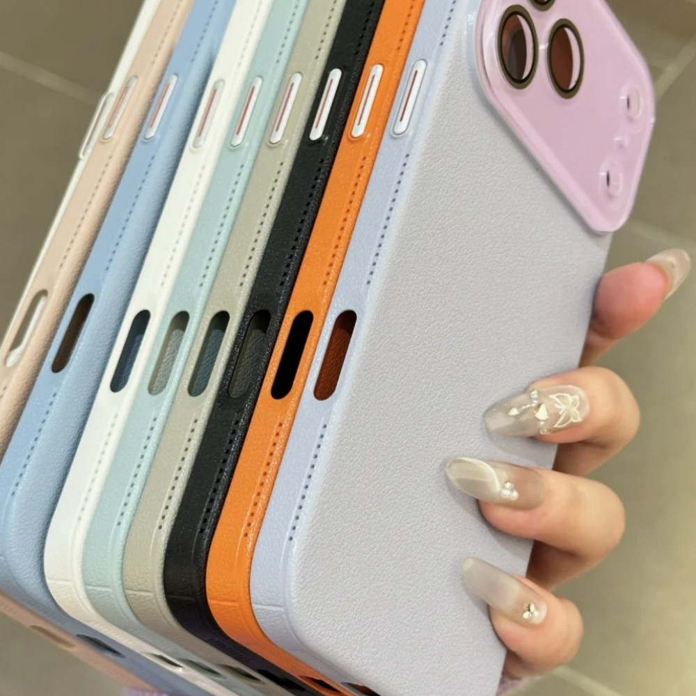 Luxe HD Hard Glas Camera Case  - Camera Leather Case recensie en prijs