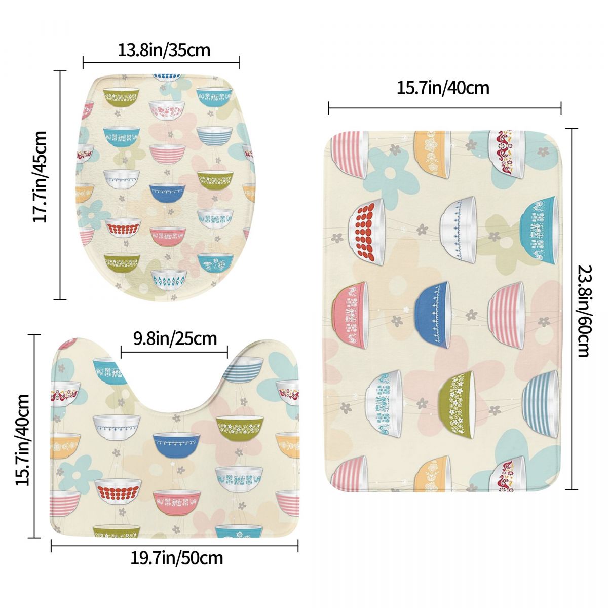 Vintage Pyrex Bowls Collection - Vintage Collectible Pyrex recensie en prijs