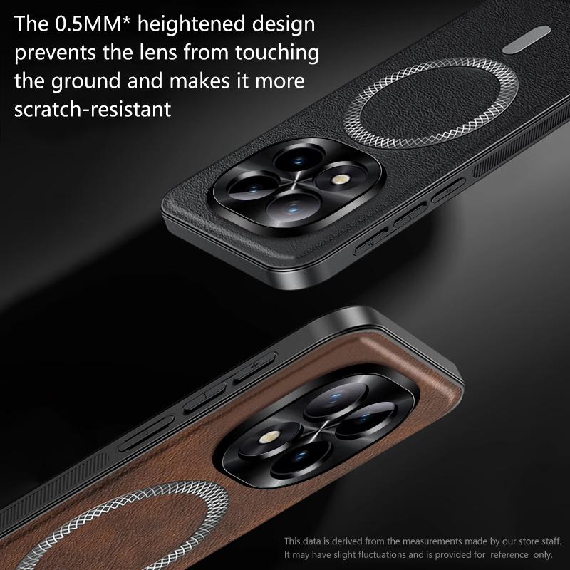 Magnetische hoes voor Redmi No - Camera Leather Case recensie en prijs