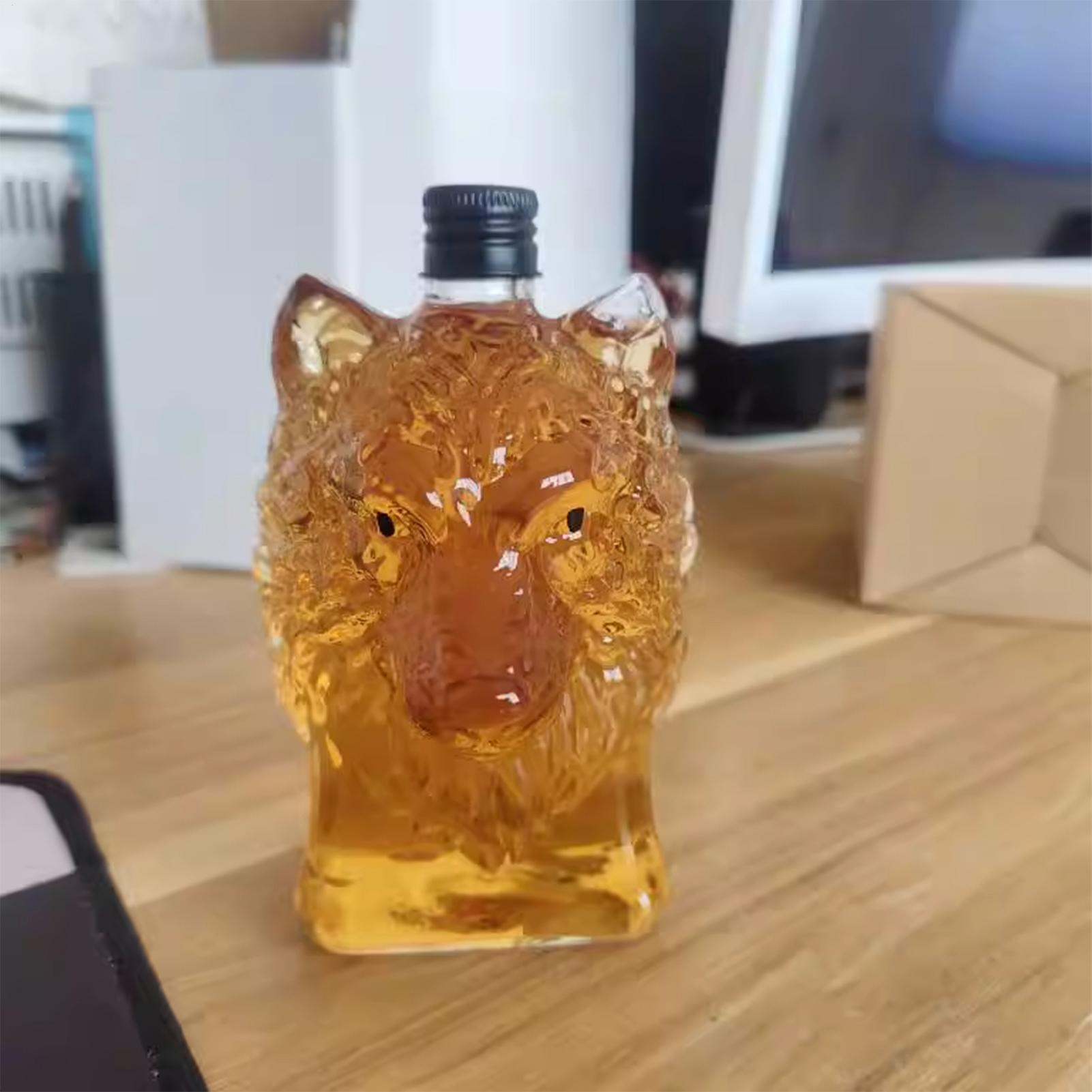Whiskeyfles Wolfvormige wijnbe - Collectible Vintage Wine recensie en prijs