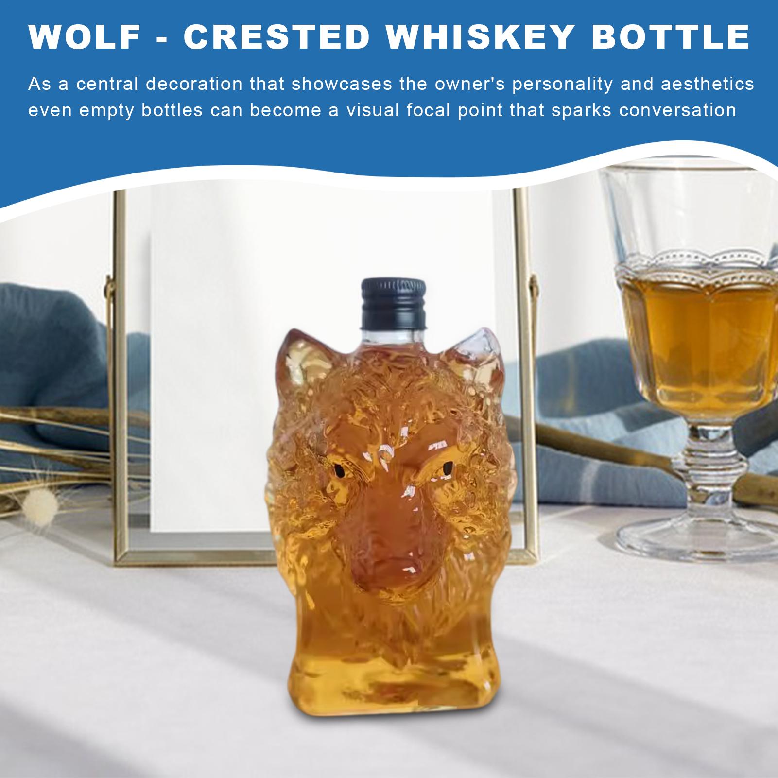 Whiskeyfles Wolfvormige wijnbe - Collectible Vintage Wine recensie en prijs