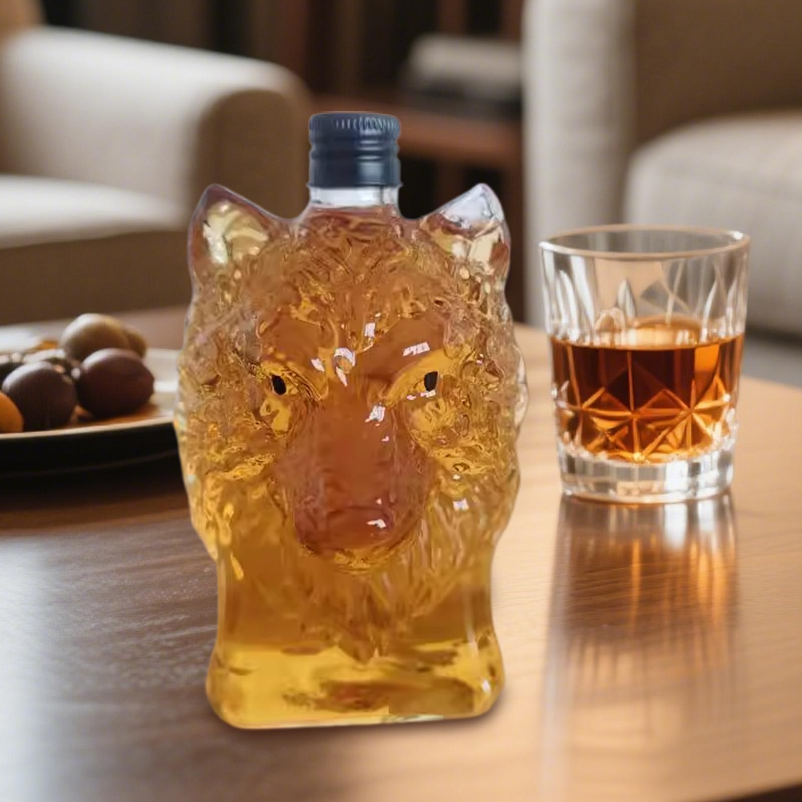 Whiskeyfles Wolfvormige wijnbe - Collectible Vintage Wine recensie en prijs