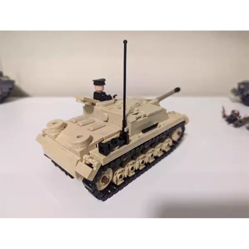 WW2 Duitse aanvalsgun MOC-blok - Vintage Collectible Guns recensie en prijs