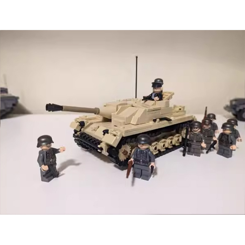 WW2 Duitse aanvalsgun MOC-blok - Vintage Collectible Guns recensie en prijs