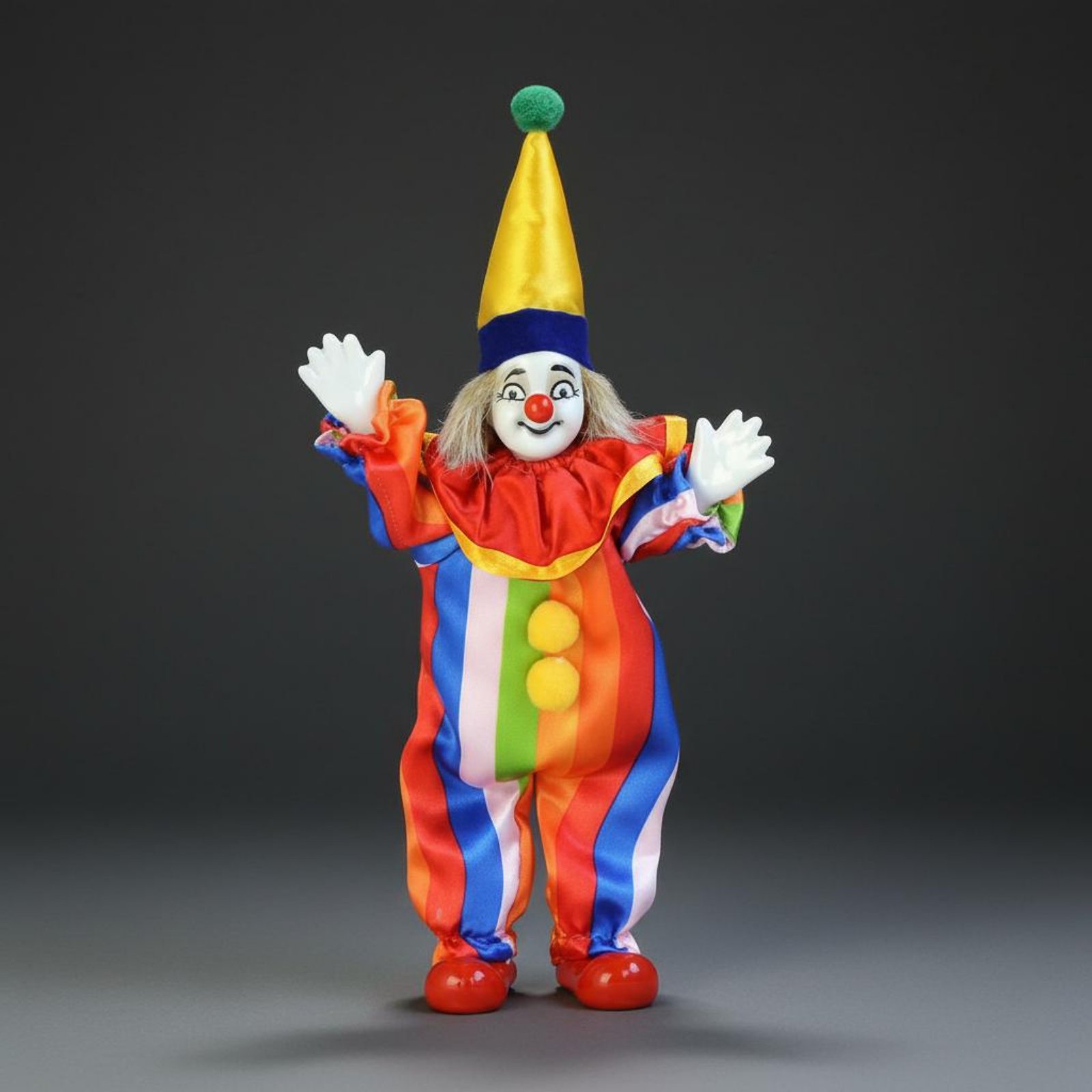 Vintage porseleinen clownpop,  - Vintage Collectibles & More Llc Photos recensie en prijs