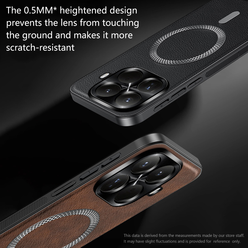 Magnetische hoes voor Mi 17T 1 - Camera Leather Case recensie en prijs