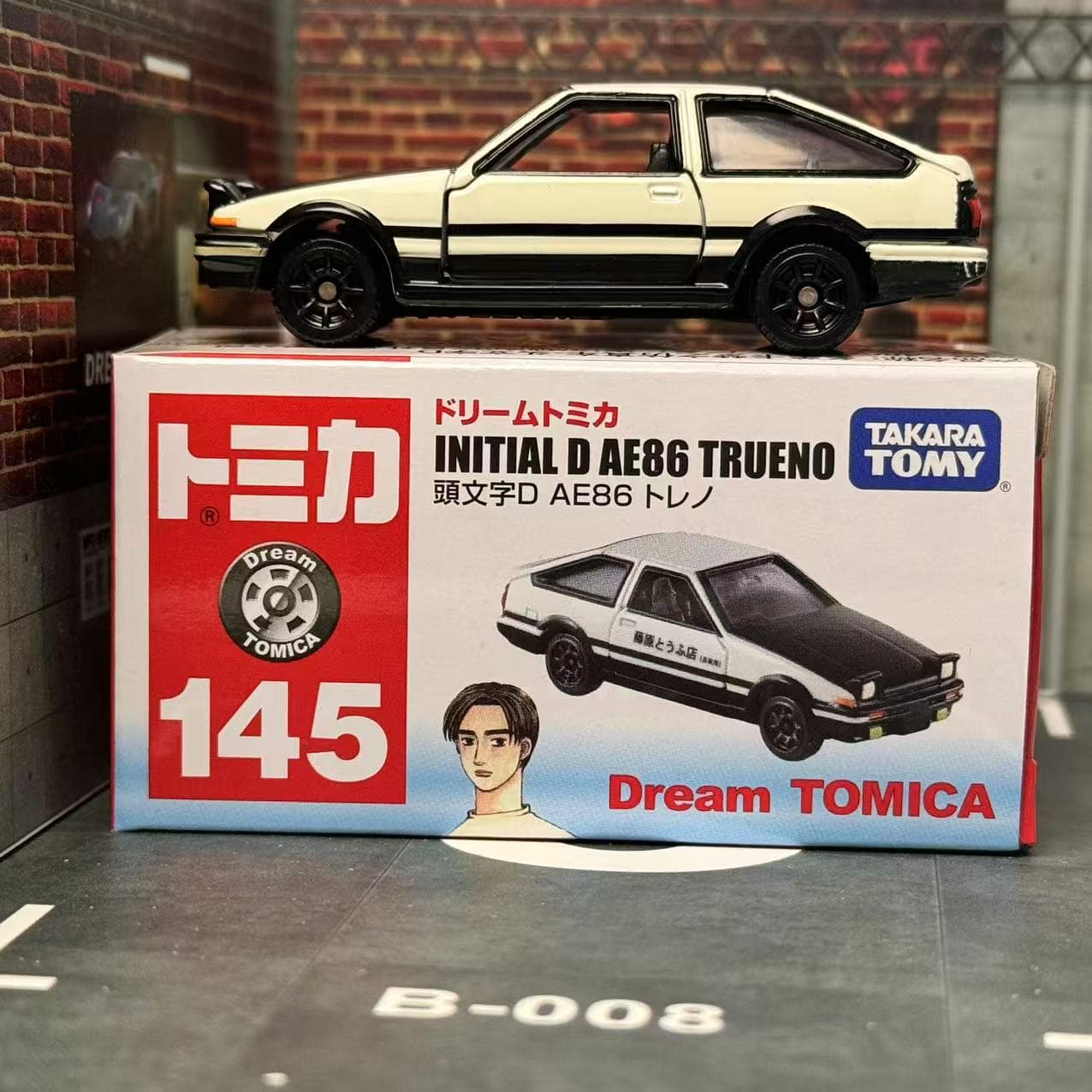 Droom Tomica NR. 145 Initial D - Vintage Collectible Toy Cars recensie en prijs