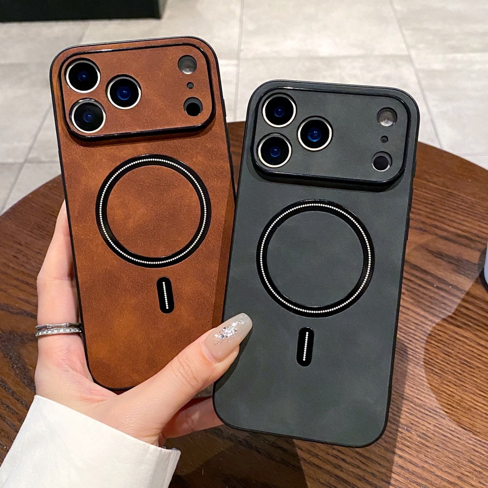 Matte schapenvacht lederen mag - Camera Leather Case recensie en prijs