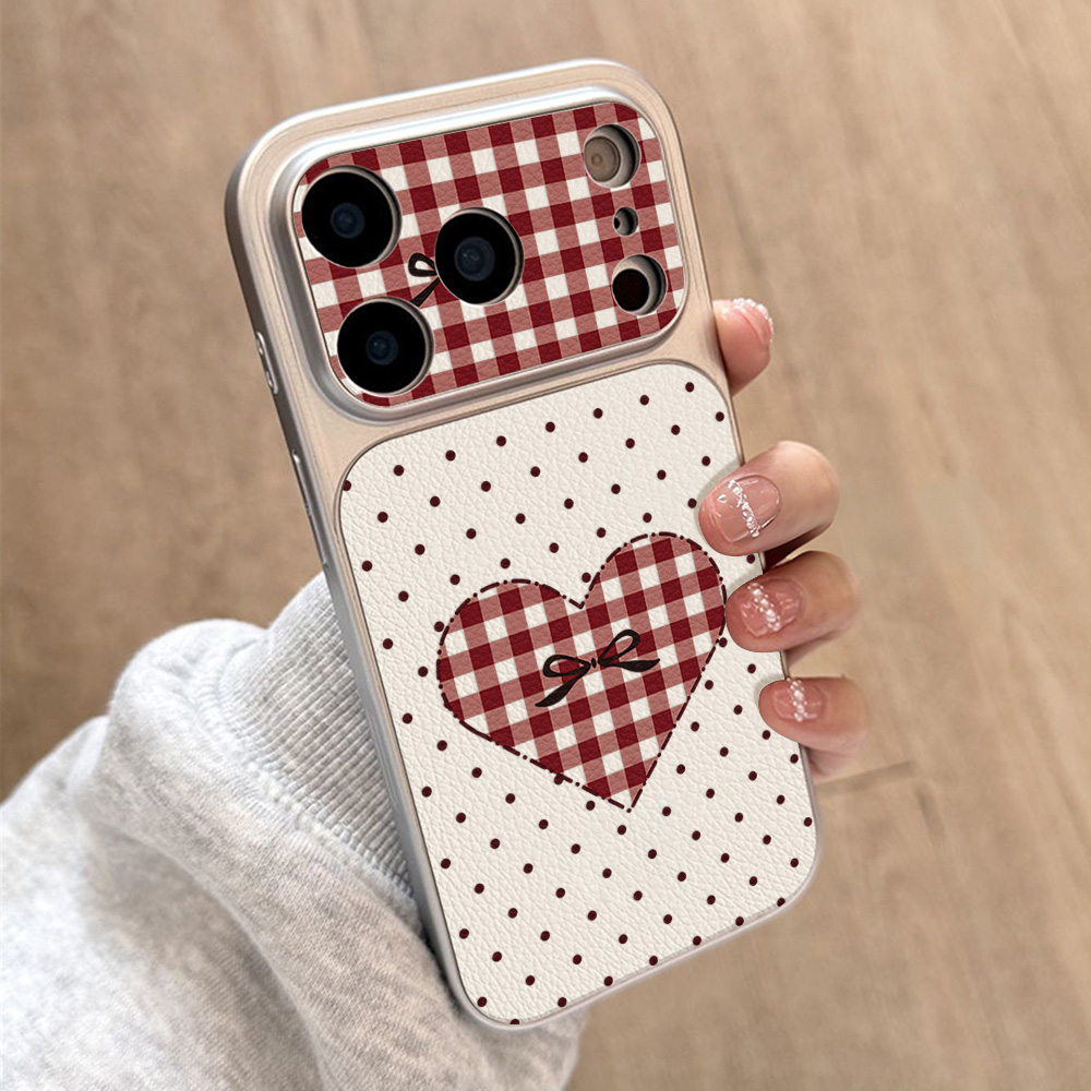 Zoete Kersen Lederen Telefoonh - Camera Leather Case recensie en prijs