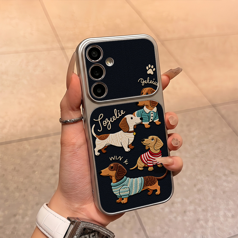 Cartoon Puppy Lederen Telefoon - Camera Leather Case recensie en prijs