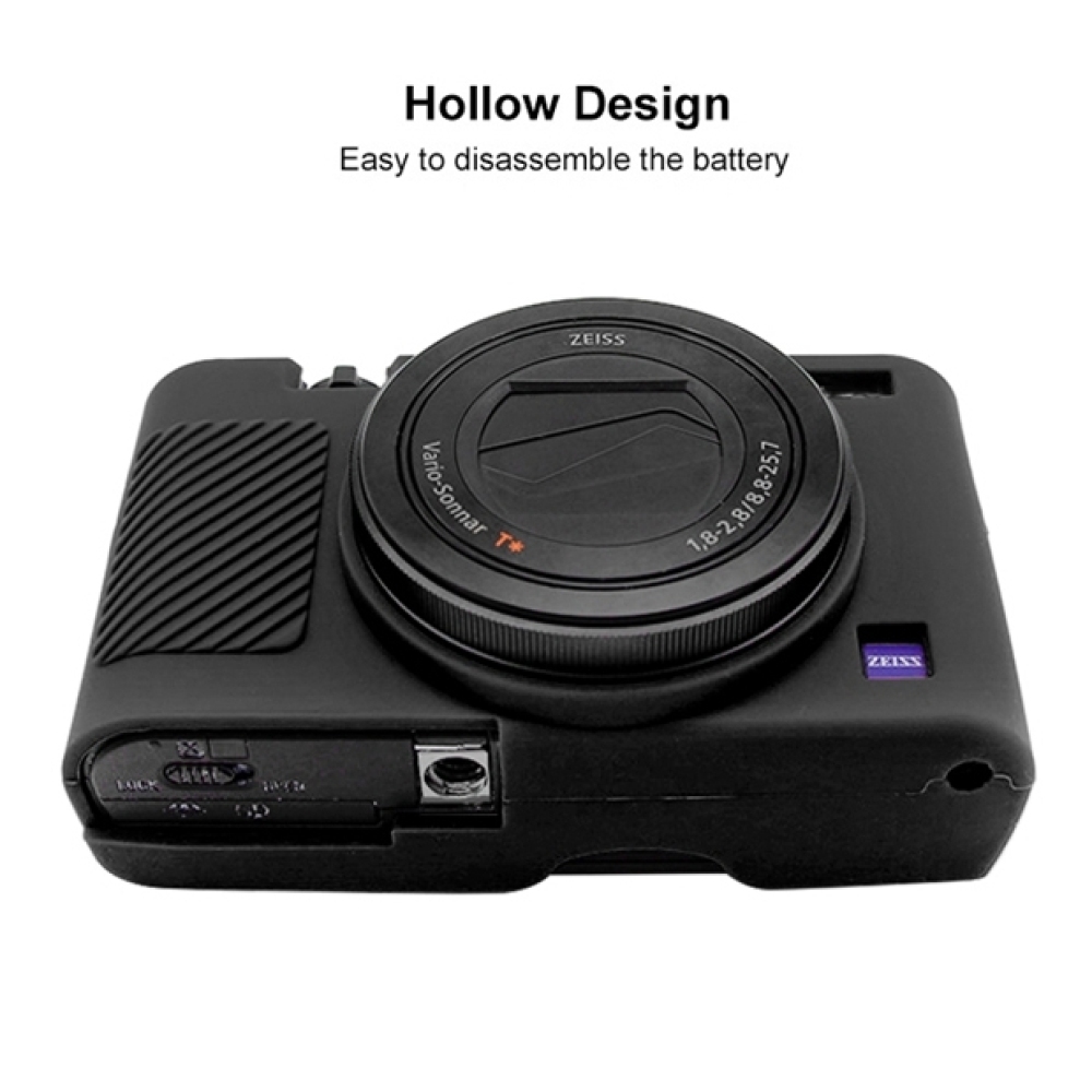 PULUZ Zachte siliconen bescher - Camera Leather Case recensie en prijs