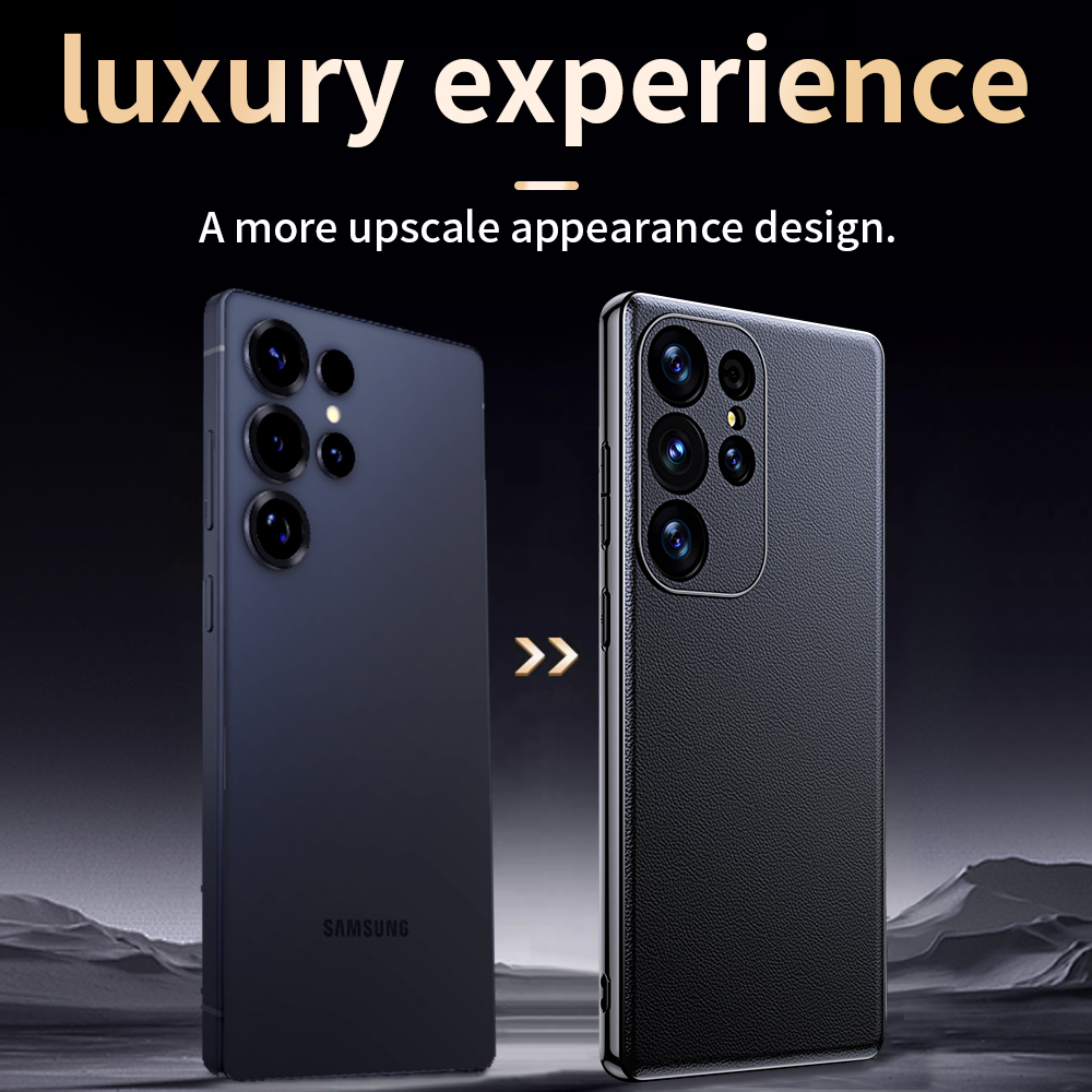 Luxe lederen telefoonhoes voor - Camera Leather Case recensie en prijs
