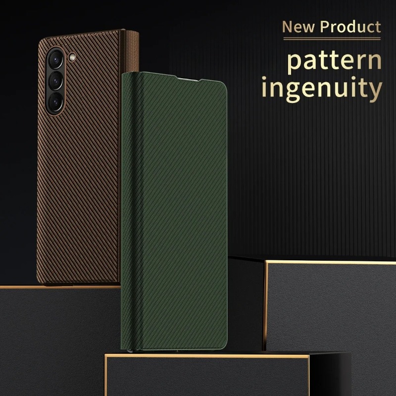 Eenvoudige Streep Magnetische  - Camera Leather Case recensie en prijs