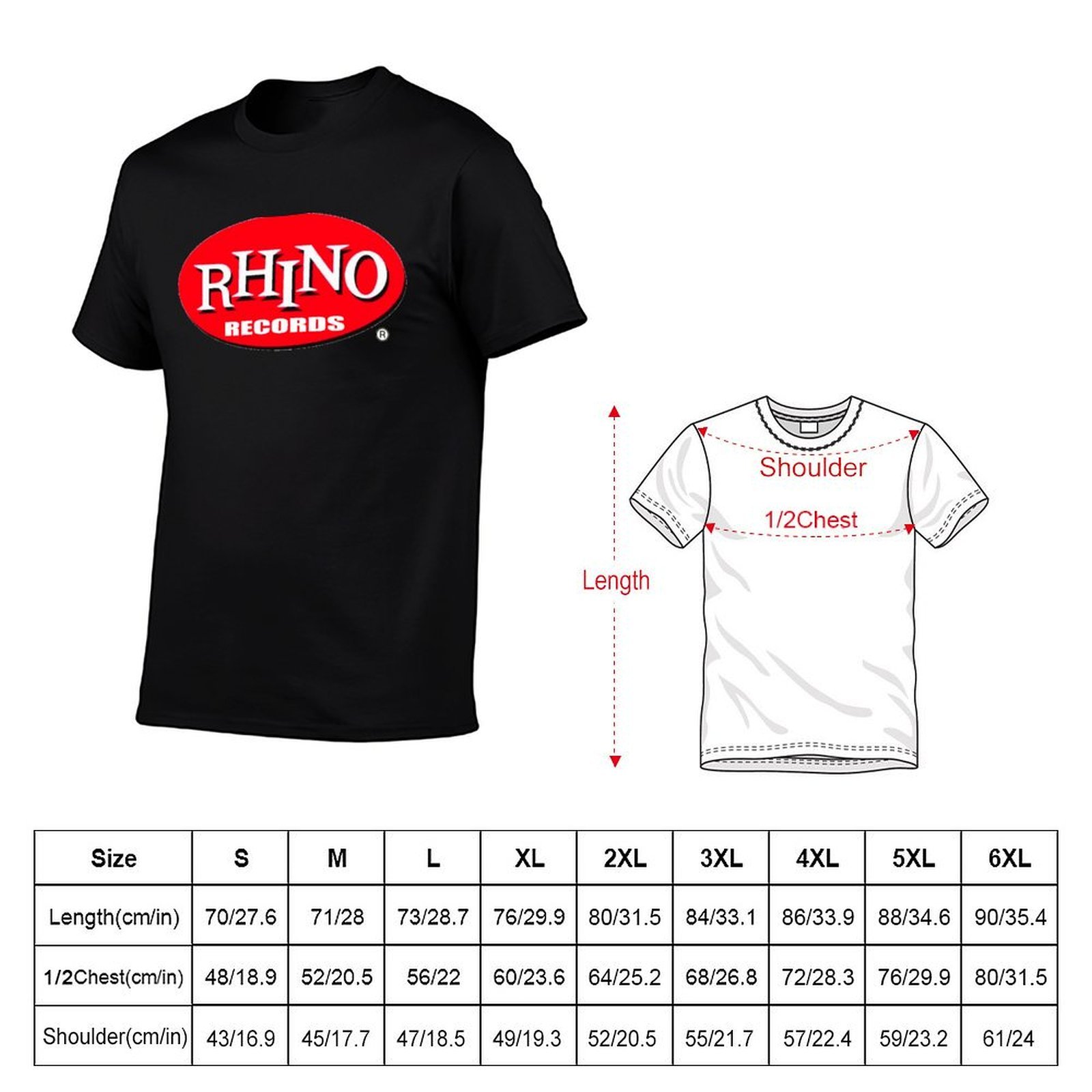 Vintage Rhino Records cult Col - Collectible Vintage T Shirts recensie en prijs
