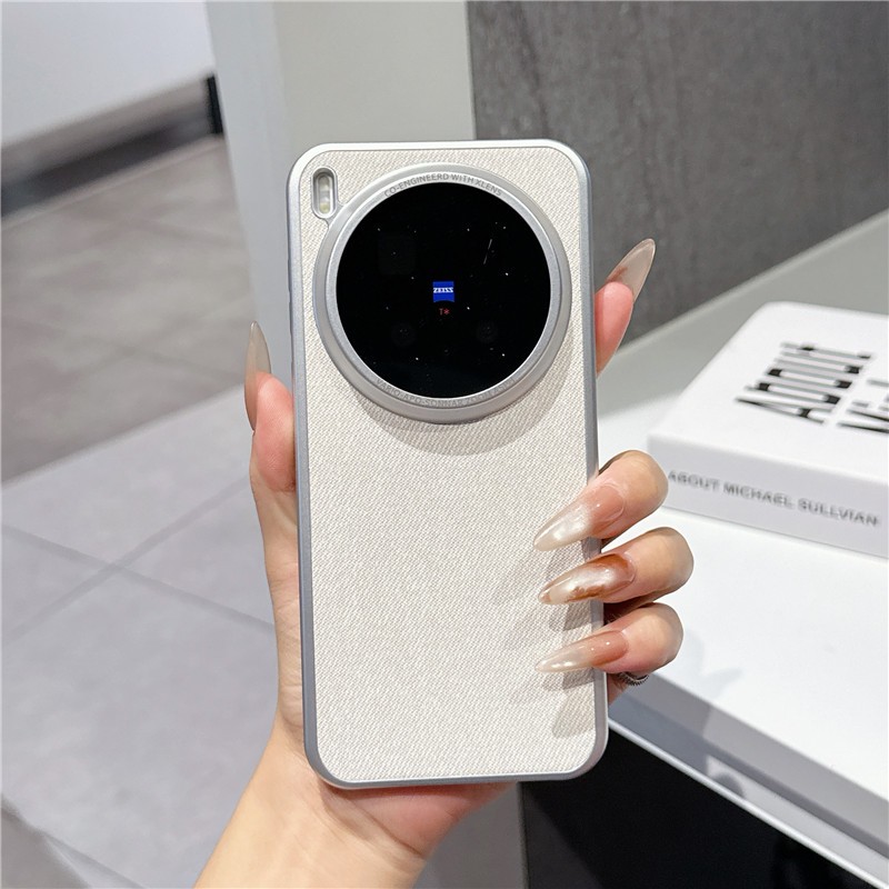 Plain Vlas Doek Magnetische Op - Camera Leather Case recensie en prijs