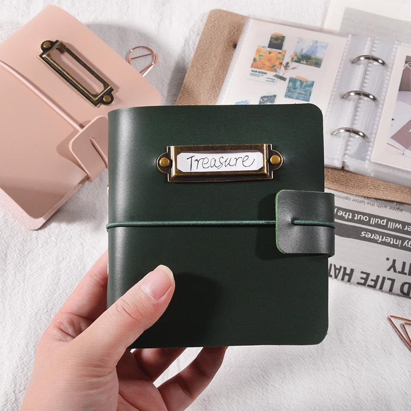 Vintage PU lederen mini fotoal - Polaroid Photo Album recensie en prijs