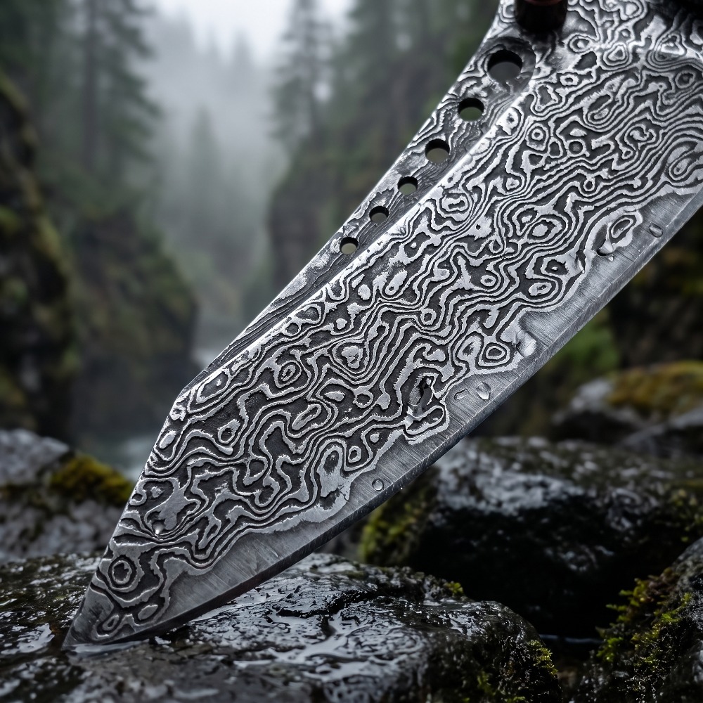 Hoogwaardig damastpatroon vouw - Vintage Collectible Pocket Knives recensie en prijs
