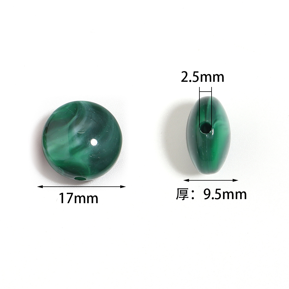 10 stuks 17mm platte ronde acr - Vintage Collectibles For Sale recensie en prijs